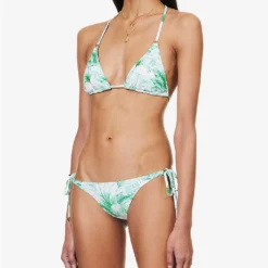 Melissa Odabash Key West Triangle Bikini Top -Outlet Pique Style Store R04111515 PALM ALT02