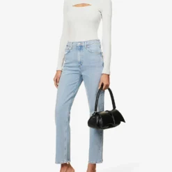 AGOLDE Stovepipe Straight-leg High-rise Stretch-denim Jeans 8 AGOLDE Stovepipe Straight-leg High-rise Stretch-denim Jeans -Outlet Pique Style Store R04118095 DESTINATION ALT01