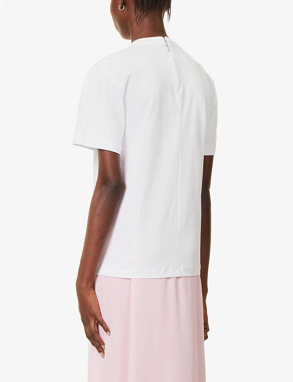 Christopher Kane Lace-trim Organic-cotton T-shirt 4 Christopher Kane Lace-trim Organic-cotton T-shirt - Image 4