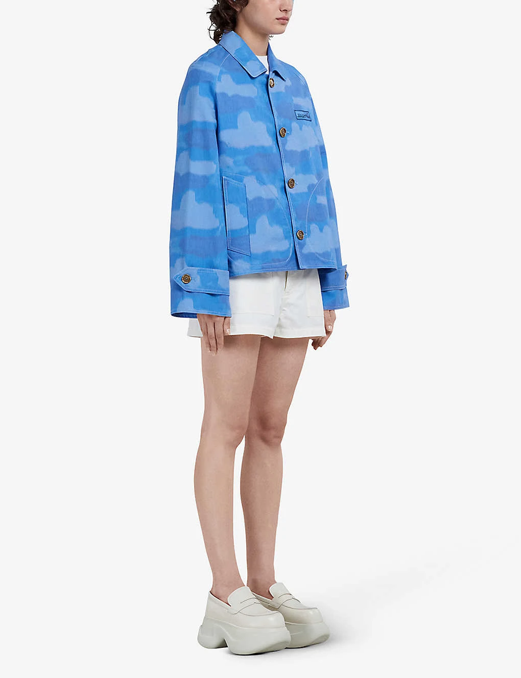 Marni Logo-print Short-sleeved Cotton-jersey T-shirt 2 Marni Logo-print Short-sleeved Cotton-jersey T-shirt - Image 2