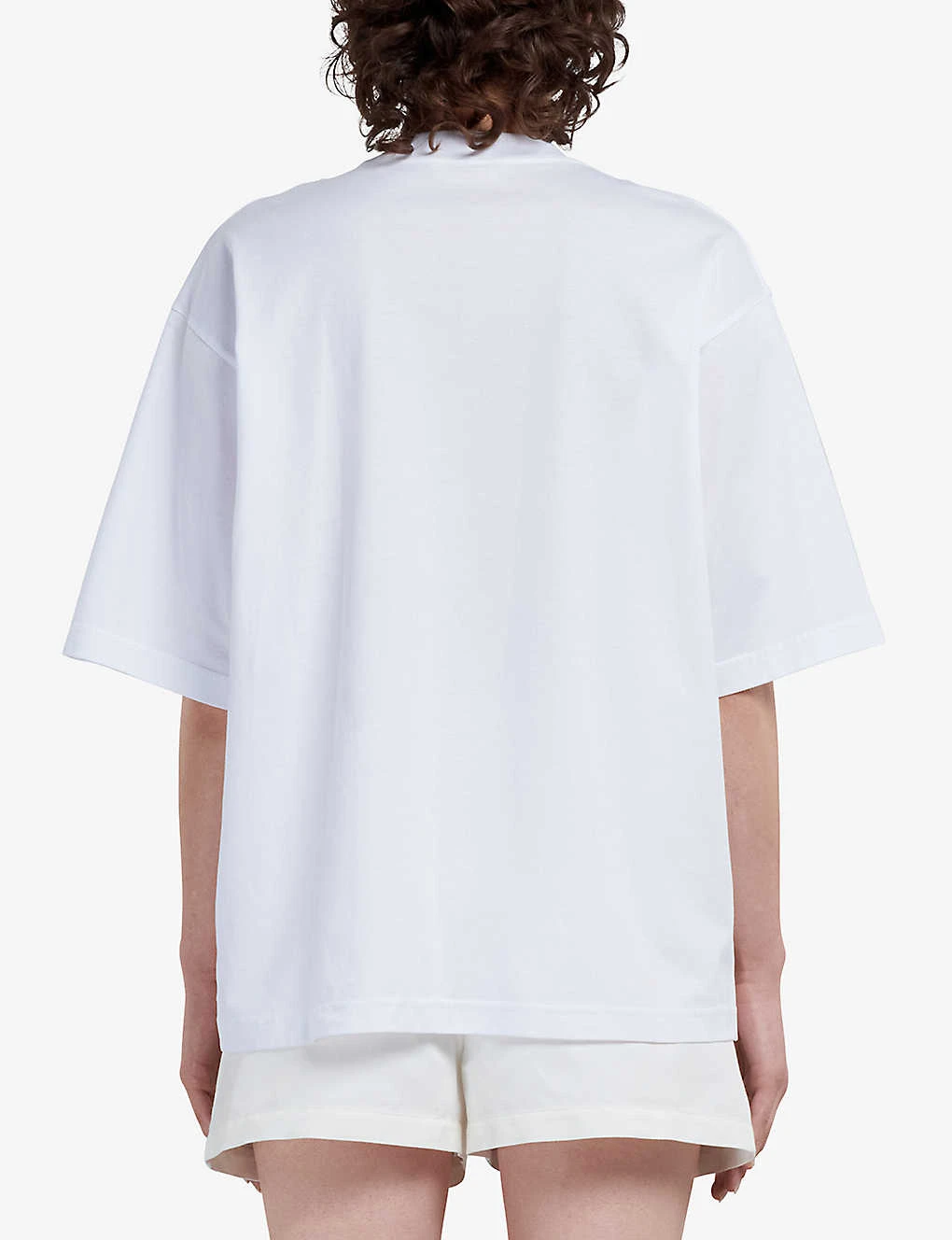 Marni Logo-print Short-sleeved Cotton-jersey T-shirt 4 Marni Logo-print Short-sleeved Cotton-jersey T-shirt - Image 4
