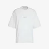Marni Logo-print Short-sleeved Cotton-jersey T-shirt