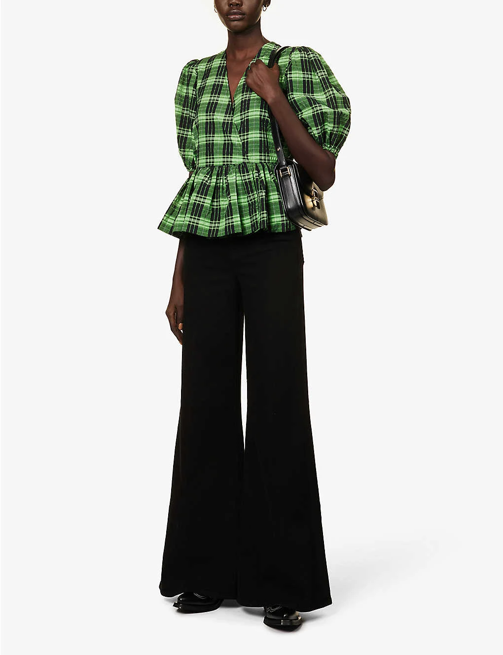 FRAME Le Palazzo Wide-leg Stretch-denim Jeans 2 FRAME Le Palazzo Wide-leg Stretch-denim Jeans - Image 2