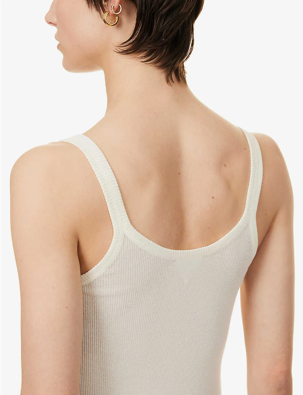Bottega Veneta Semi-sheer Cotton-blend Knitted Top 5 Bottega Veneta Semi-sheer Cotton-blend Knitted Top - Image 5