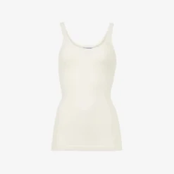 Bottega Veneta Semi-sheer Cotton-blend Knitted Top
