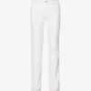 Paige Genevieve Flared Mid-rise Stretch-denim Jeans