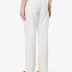 Paige Noella Straight-leg Mid-rise Stretch-cotton Jeans -Outlet Pique Style Store R04123068 TONALECRU ALT03