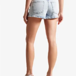 Ted Baker Gianahh High-rise Stretch-denim Shorts -Outlet Pique Style Store R04125133 LTWASH ALT03