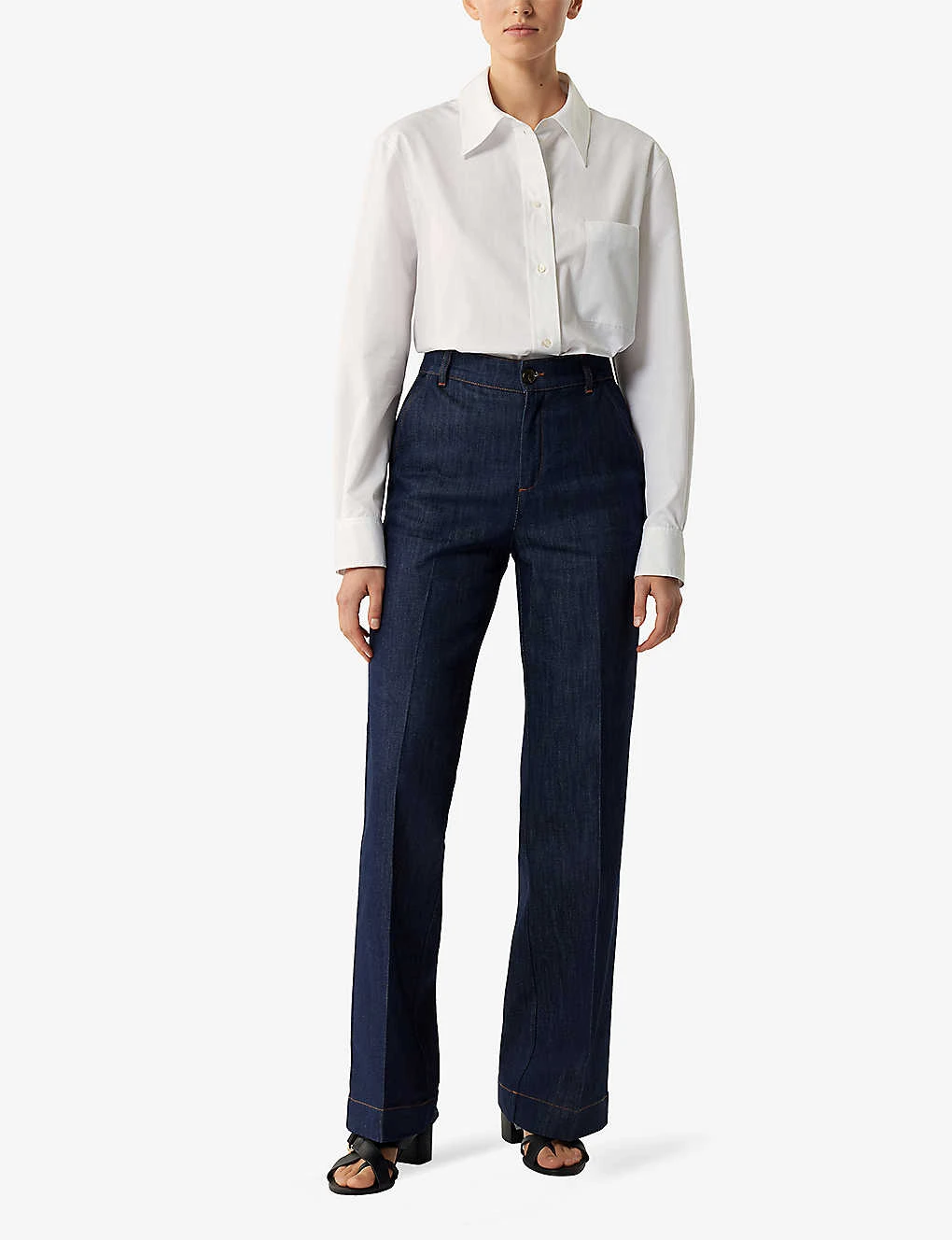 Soeur California High-rise Wide-leg Jeans 2 Soeur California High-rise Wide-leg Jeans - Image 2