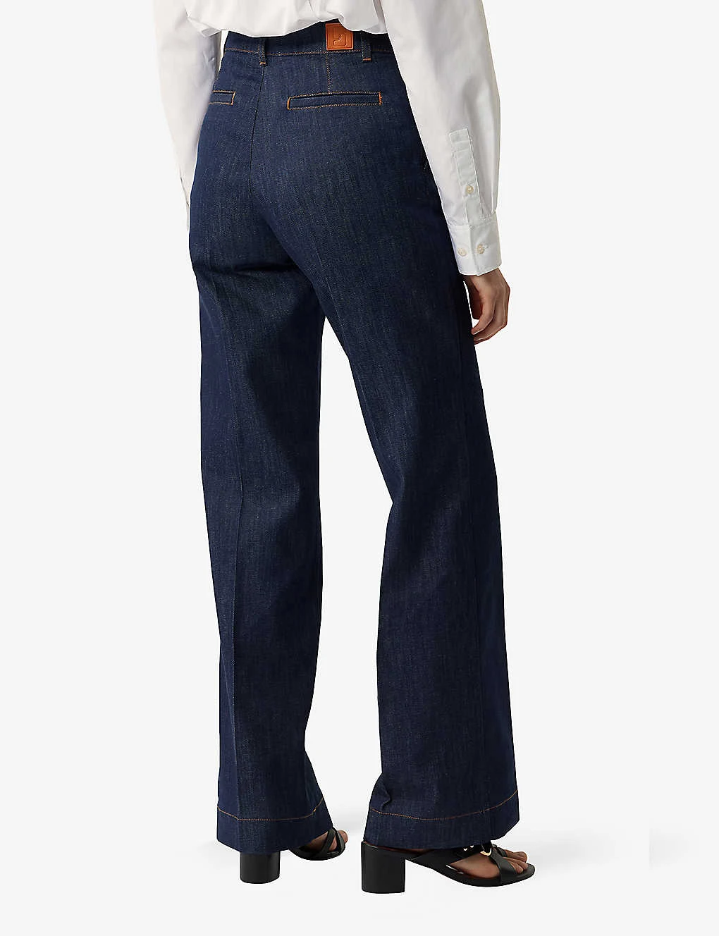 Soeur California High-rise Wide-leg Jeans 4 Soeur California High-rise Wide-leg Jeans - Image 4