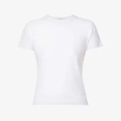 GOOD AMERICAN Baby Round-neck Stretch-cotton T-shirt