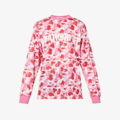 Camouflage Logo-print Mesh T-shirt