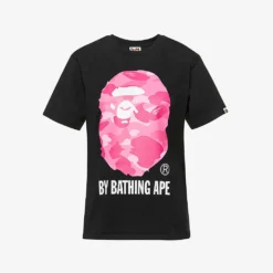 Camouflage-print Brand-patch Cotton-jersey T-shirt