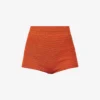 Rosemary High-rise Knitted Shorts