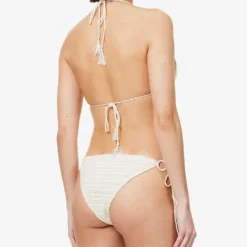 My Beachy Side X Emily In Paris Mimosa Knitted Bikini -Outlet Pique Style Store R04126886 SNOWWHITE ALT03