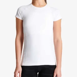 Sweaty Betty Athlete Seamless Workout Stretch-jersey T-shirt -Outlet Pique Style Store R04127193 WHITE ALT02