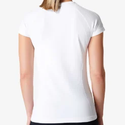Sweaty Betty Athlete Seamless Workout Stretch-jersey T-shirt -Outlet Pique Style Store R04127193 WHITE ALT03
