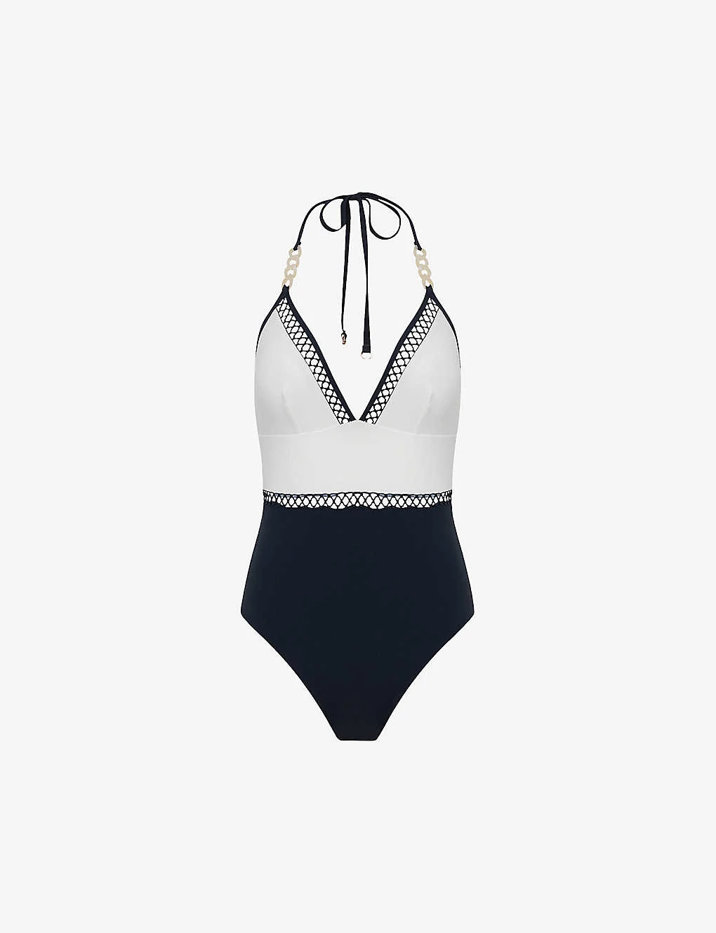 Reiss Ray Colourblock Stretch-nylon Swimsuit 1 Reiss Ray Colourblock Stretch-nylon Swimsuit