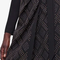 THE KOOPLES Rhinestone-motif Wrap-front Woven Mini Skirt 7 THE KOOPLES Rhinestone-motif Wrap-front Woven Mini Skirt -Outlet Pique Style Store R04127935 BLA01 ALT02