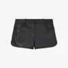 THE KOOPLES Stud-embellished Five-pocket Leather Short