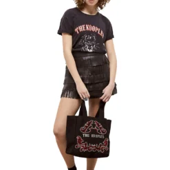 THE KOOPLES Tiger Screen-print Cotton-jersey T-shirt 6 THE KOOPLES Tiger Screen-print Cotton-jersey T-shirt -Outlet Pique Style Store R04129060 BLA55 ALT01