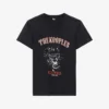 THE KOOPLES Tiger Screen-print Cotton-jersey T-shirt