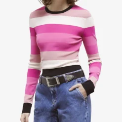 THE KOOPLES Low-rise Wide-leg Denim Jeans 7 THE KOOPLES Low-rise Wide-leg Denim Jeans -Outlet Pique Style Store R04129065 BLUE6 ALT02