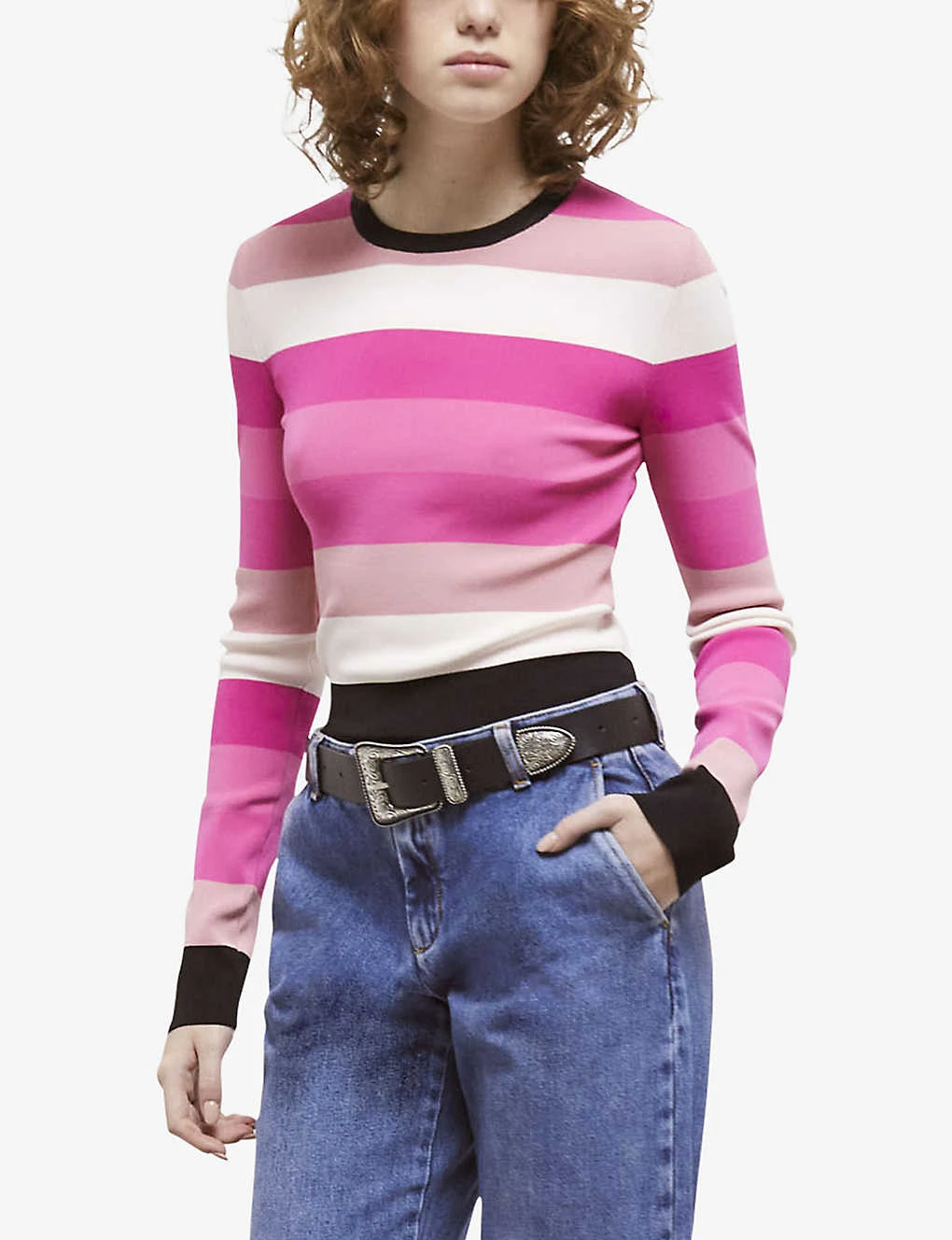 THE KOOPLES Low-rise Wide-leg Denim Jeans 3 THE KOOPLES Low-rise Wide-leg Denim Jeans - Image 3