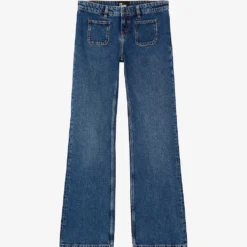 THE KOOPLES Low-rise Flared Denim Jeans