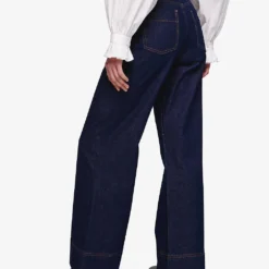 Hetchen Flared High-rise Organic-denim Jeans -Outlet Pique Style Store R04129981 INDIGO ALT03