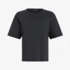 AllSaints Cygni Cut-out Organic-cotton T-shirt