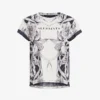 AllSaints Pattie Anna Floral-print Organic-cotton T-shirt