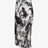 AllSaints Carla Jackie Printed Silk-blend Midi Skirt