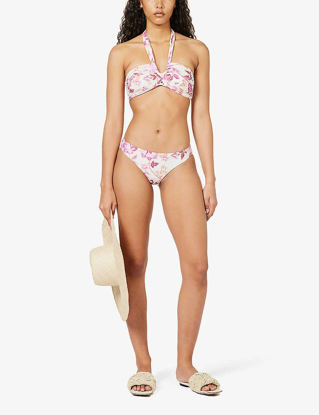 Seafolly Silk Road Floral-print Bikini Bottoms 2 Seafolly Silk Road Floral-print Bikini Bottoms - Image 2