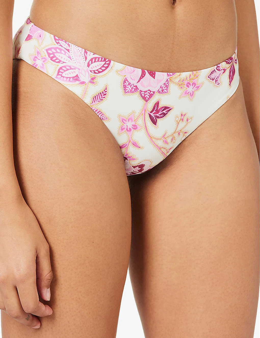 Seafolly Silk Road Floral-print Bikini Bottoms 5 Seafolly Silk Road Floral-print Bikini Bottoms - Image 5