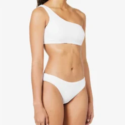 Seafolly Sea Dive One-shoulder Bikini Top 7 Seafolly Sea Dive One-shoulder Bikini Top -Outlet Pique Style Store R04131531 WHITE ALT02