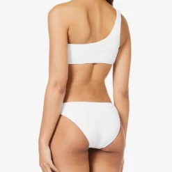Seafolly Sea Dive One-shoulder Bikini Top 8 Seafolly Sea Dive One-shoulder Bikini Top -Outlet Pique Style Store R04131531 WHITE ALT03