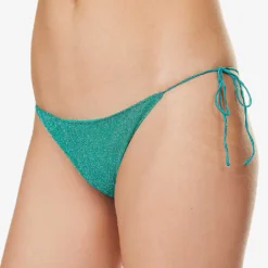 OSEREE Lumière Metallic-weave Bikini Set 7 OSEREE Lumière Metallic-weave Bikini Set -Outlet Pique Style Store R04132770 AQUAMARINE ALT03