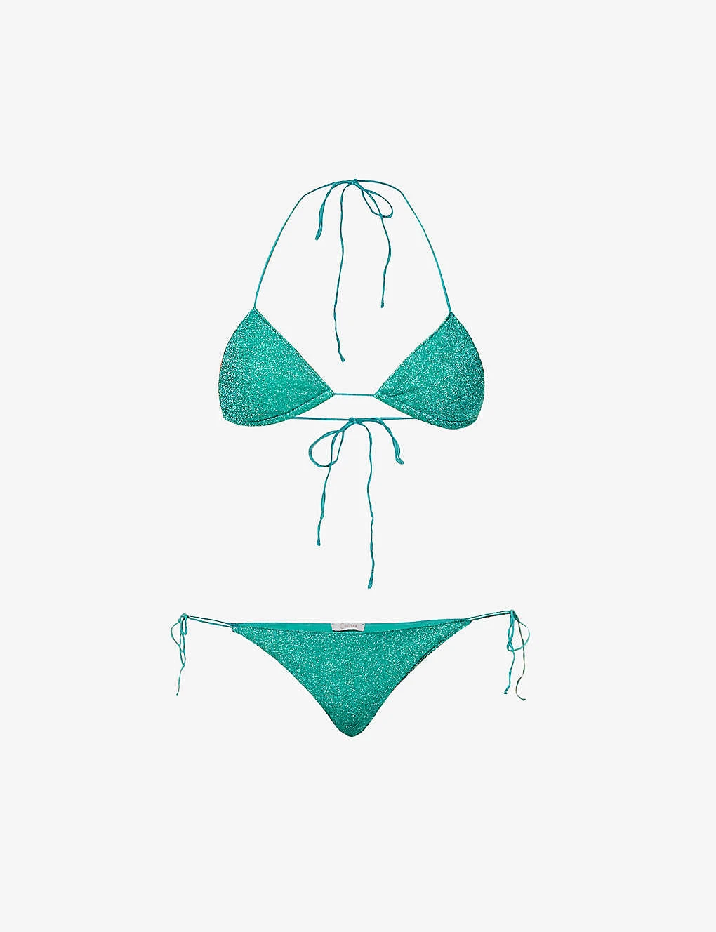 OSEREE Lumière Metallic-weave Bikini Set 1 OSEREE Lumière Metallic-weave Bikini Set