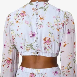 By Malina Hollie Floral-print Woven Maxi Dress -Outlet Pique Style Store R04133219 SOFTFLORALSKYBLUE ALT04