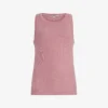 AllSaints Rina Round-neck Stretch-woven Tank Top