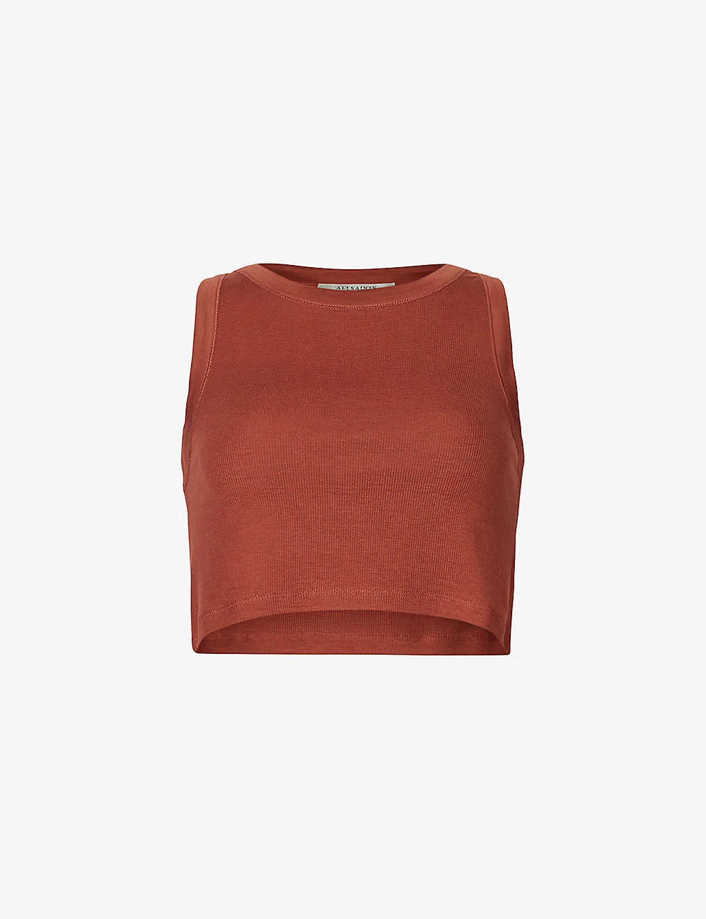 AllSaints Rina Cropped Stretch-lyocell TENCEL™ Top 1 AllSaints Rina Cropped Stretch-lyocell TENCEL™ Top