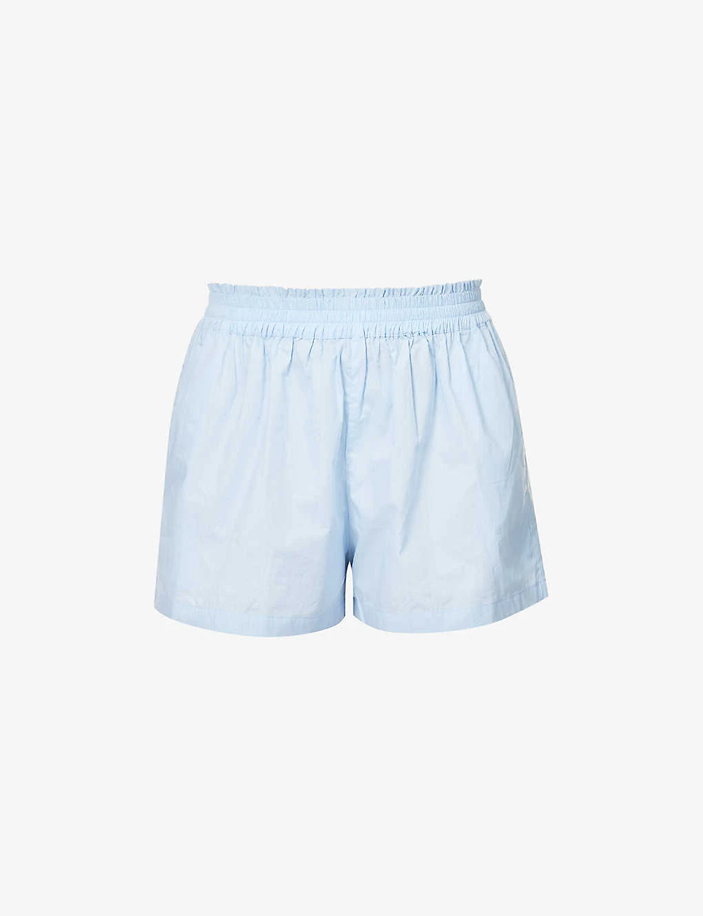 Faithfull The Brand Elva High-rise Cotton-poplin Shorts 1 Faithfull The Brand Elva High-rise Cotton-poplin Shorts