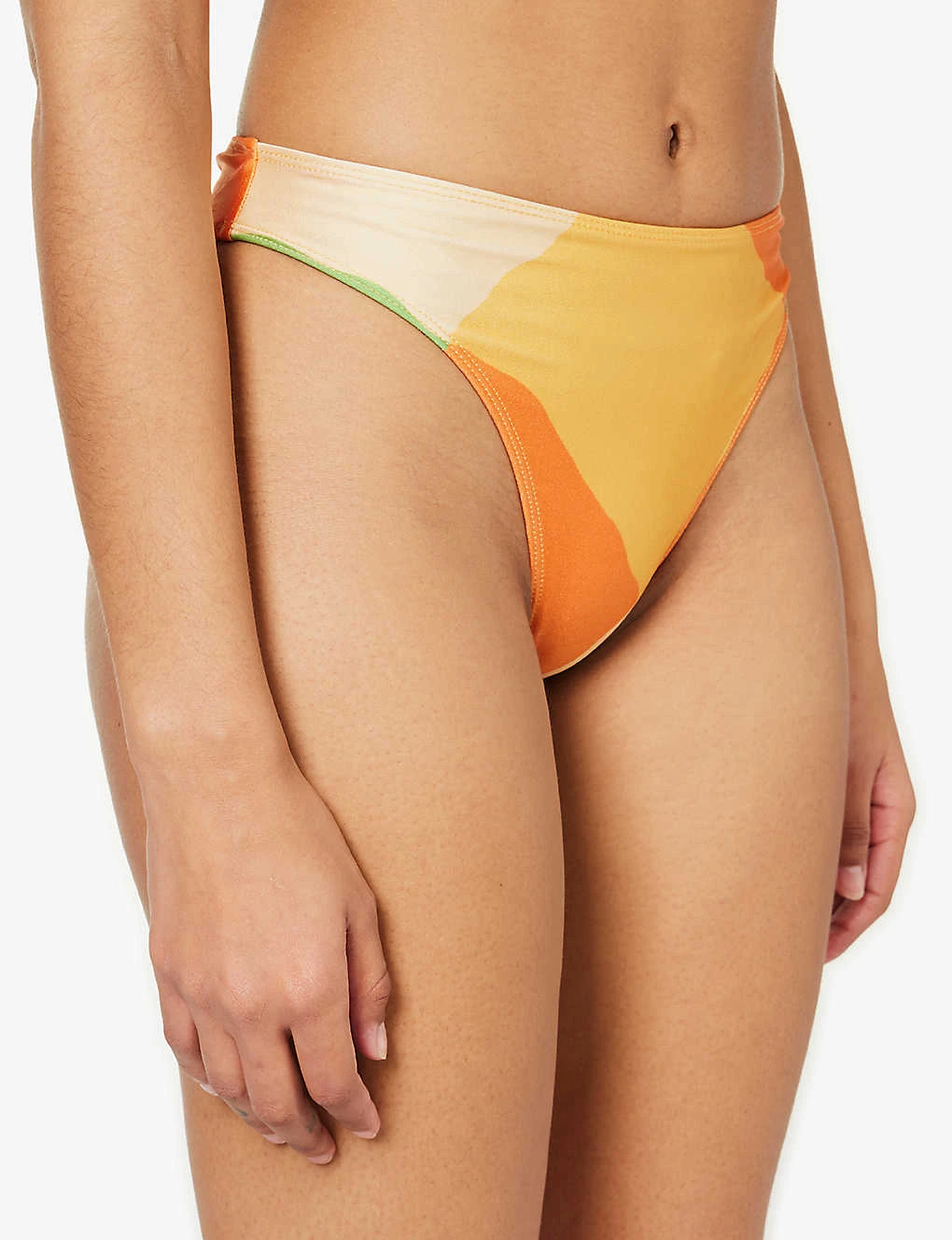 Faithfull The Brand Dylla High-rise Stretch-recycled Polyamide Bikini Bottoms 3 Faithfull The Brand Dylla High-rise Stretch-recycled Polyamide Bikini Bottoms - Image 3