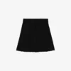 THE KOOPLES Scalloped-hem Knitted Mini Skirt