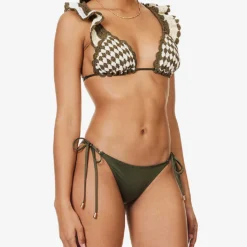 Zimmermann Devi Crochet Bikini -Outlet Pique Style Store R04136559 KHAKICREAM ALT02