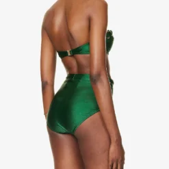 Zimmermann Devi Balconette Bikini Top -Outlet Pique Style Store R04136560 EMERALD ALT03