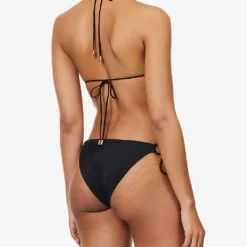 Zimmermann Ginger Ring Hoop-embellished Bikini -Outlet Pique Style Store R04136573 NOIR ALT03