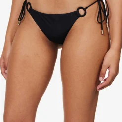 Zimmermann Ginger Ring Hoop-embellished Bikini -Outlet Pique Style Store R04136573 NOIR ALT05