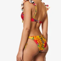 Zimmermann Ginger Frill Ruffled-shoulder Bikini -Outlet Pique Style Store R04136575 SPLICED ALT03